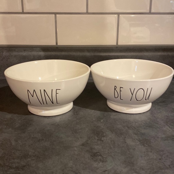 NWT Rae Dunn BE YOU, and MINE Bowls. - Picture 1 of 7